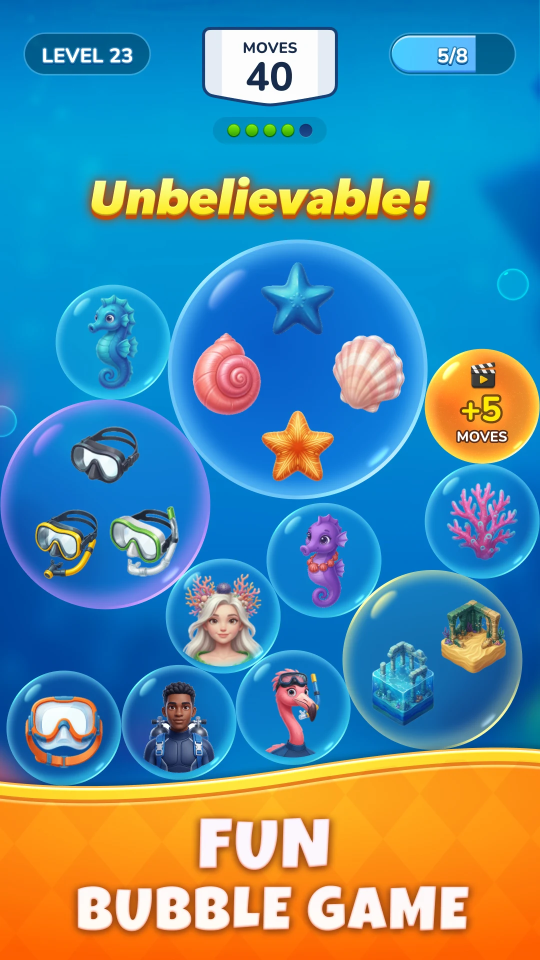 Bubble Pair: Pop Match screenshot